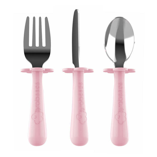 Grabease stainless steel utensils 18m+