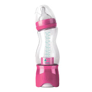 b.box bottle with milk dispenser