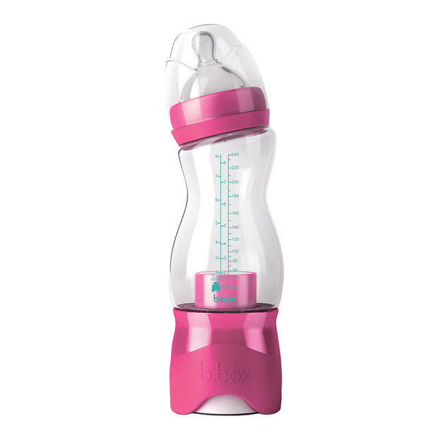 b.box bottle with milk dispenser