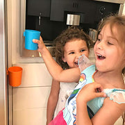 EZTOTZ magnetic hanging fridge cups (set of 2 cups)