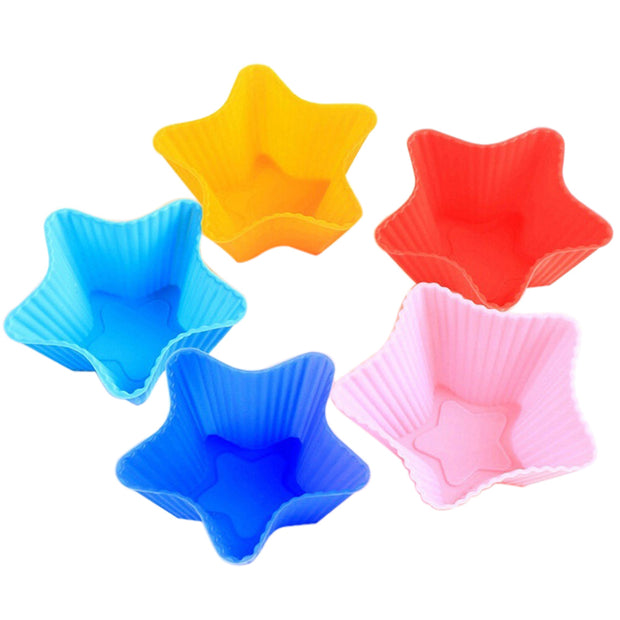 Silicon cupcake molds (set of 6)