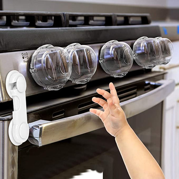 Safety First stove knob covers (set of 5)