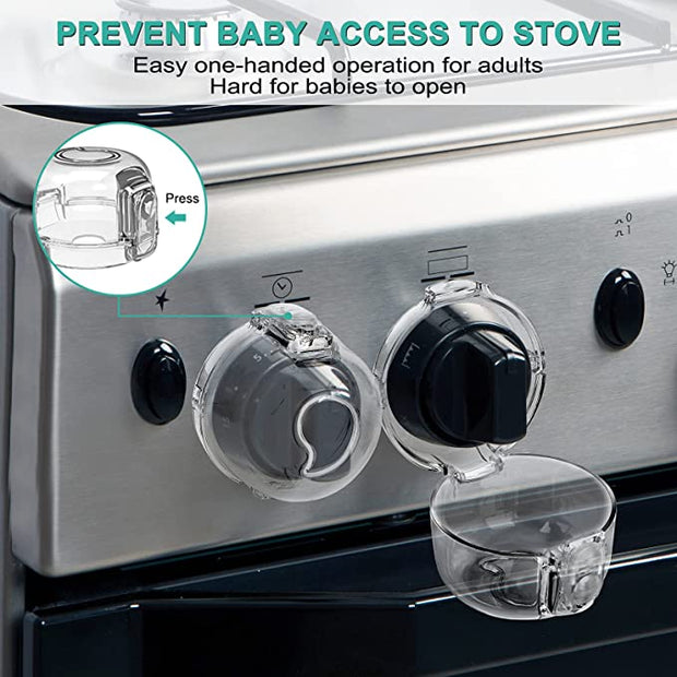 Safety First stove knob covers (set of 5)