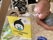 Good Morning Bubu bilingual book by Celia Jaber