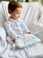 Magnet Mouse onesie with magnetic fasteners