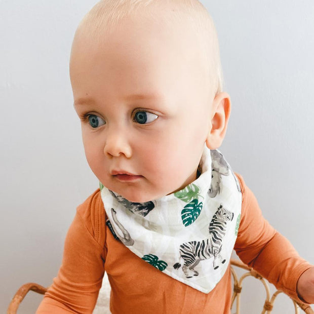 Bebe au Lait bandana bibs (set of 2)