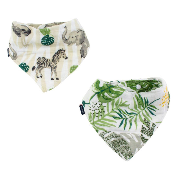 Bebe au Lait bandana bibs (set of 2)