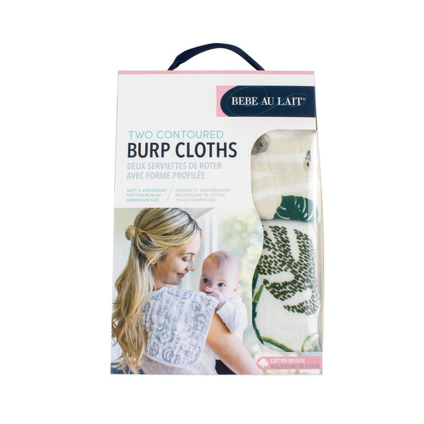 Bebe au Lait burp clothes (set of 2)