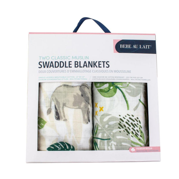 Bebe au Lait swaddles (set of 2)