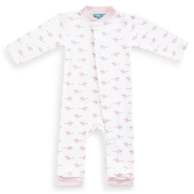 Magnet Mouse romper with magnetic fasteners