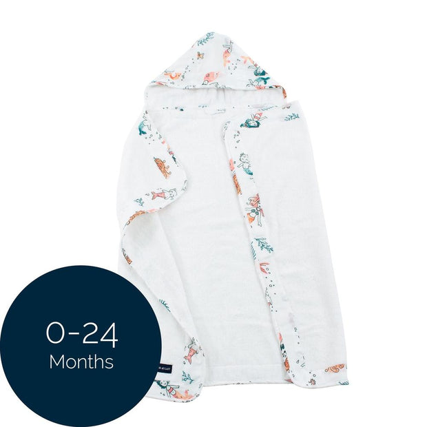 Bebe au Lait hooded towel for baby