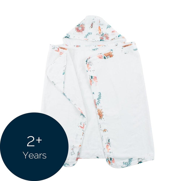 Bebe au Lait hooded towel for toddler