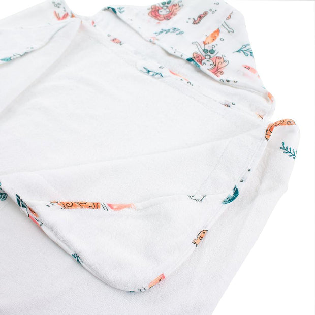 Bebe au Lait hooded towel for toddler