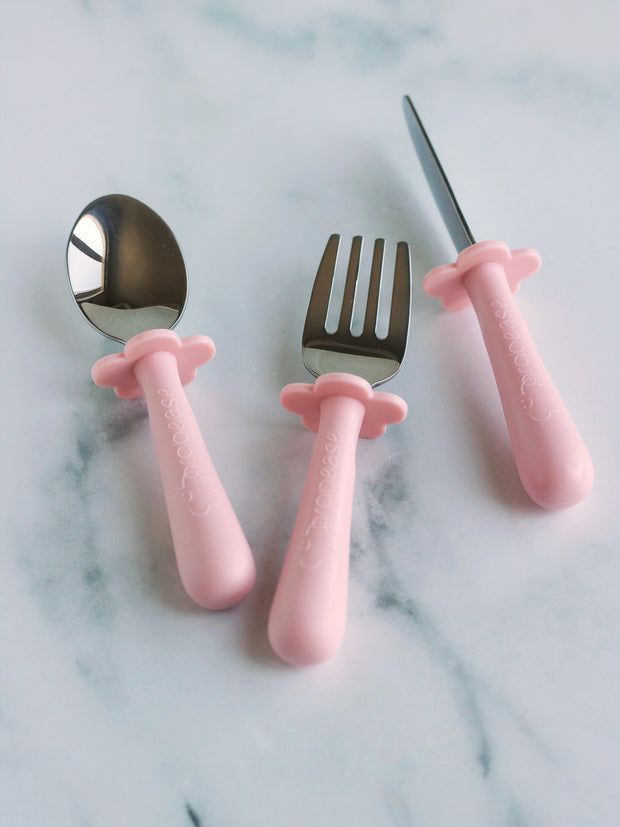 Grabease stainless steel utensils 18m+
