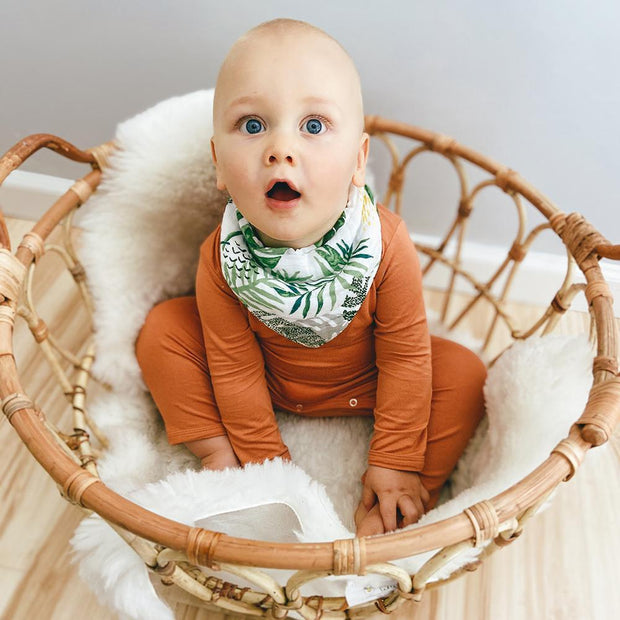 Bebe au Lait bandana bibs (set of 2)