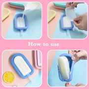 Silicon popsicle molds (pack of 4)