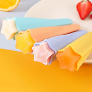 Star-shaped silicon popsicle molds (Pack of 4)