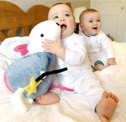 Magnet Mouse romper with magnetic fasteners