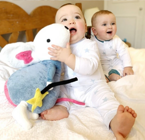 Magnet Mouse romper with magnetic fasteners