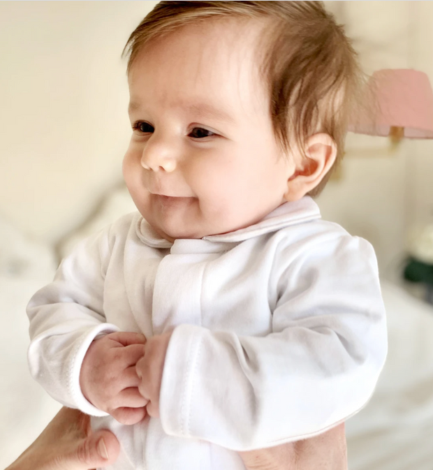 Magnet Mouse onesie with magnetic fasteners