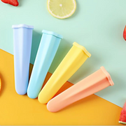 Star-shaped silicon popsicle molds (Pack of 4)