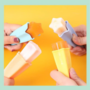 Star-shaped silicon popsicle molds (Pack of 4)