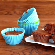 Silicon cupcake molds (set of 6)