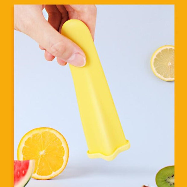 Star-shaped silicon popsicle molds (Pack of 4)