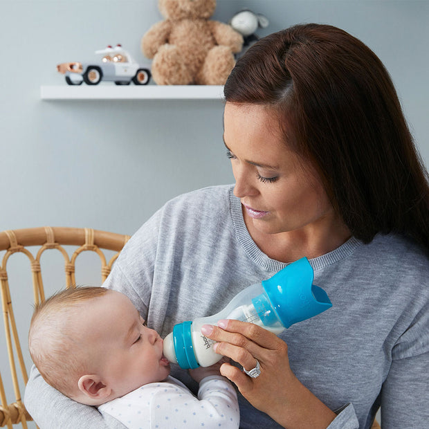 B.Box bottle + milk dispenser