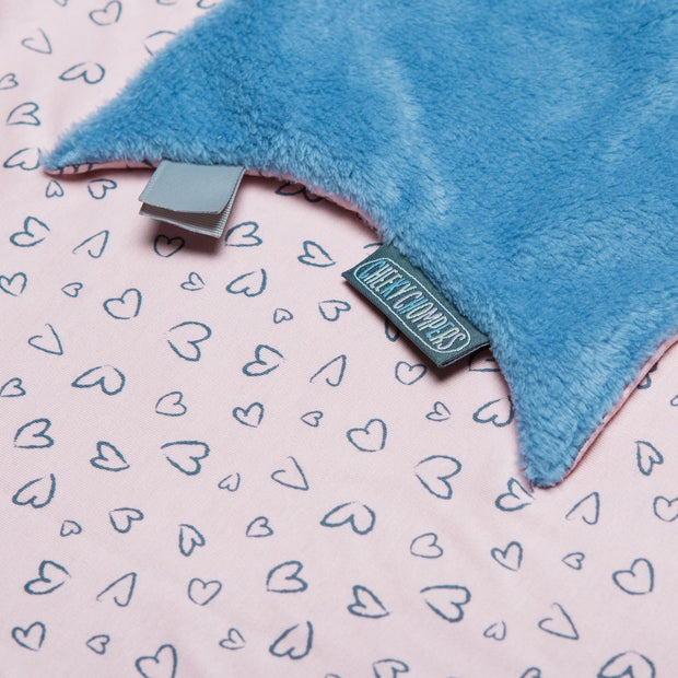 Cheeky Chompers stroller blanket
