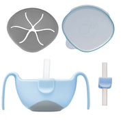 B.Box bowl + straw + snack trap + lid