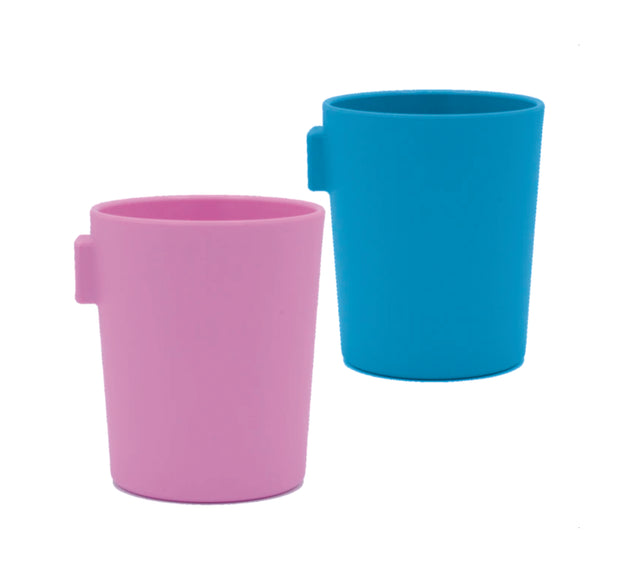 EZTOTZ magnetic hanging fridge cups (set of 2 cups)