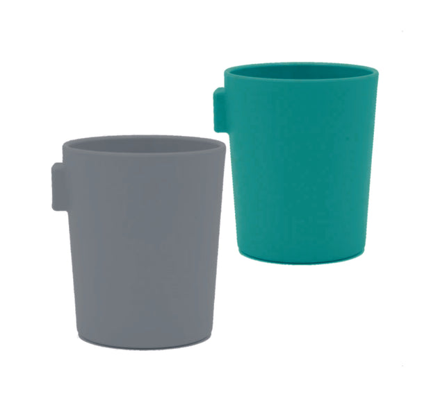 EZTOTZ magnetic hanging fridge cups (set of 2 cups)