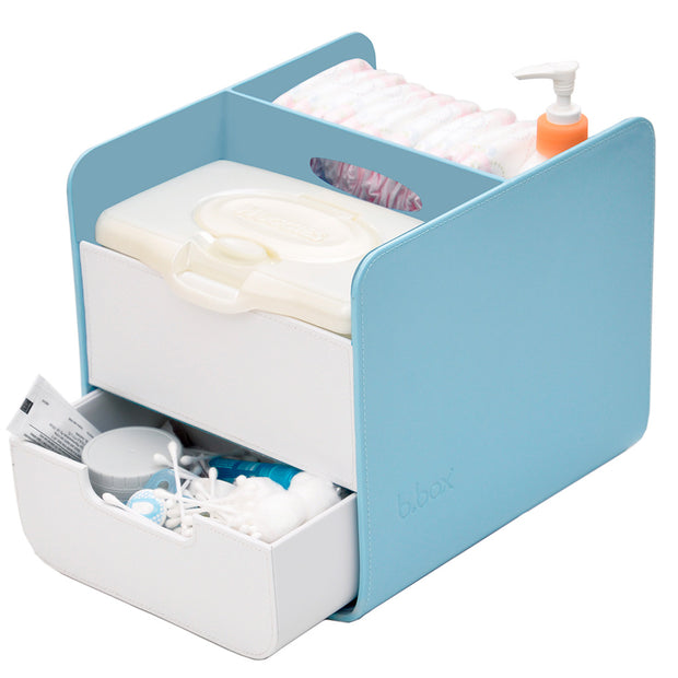 b.box diaper caddy for organizing diapers and baby needs