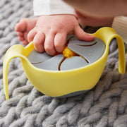 b.box australian baby brand bowl and straw 3 in 1 bowl with trap lid or snack lid