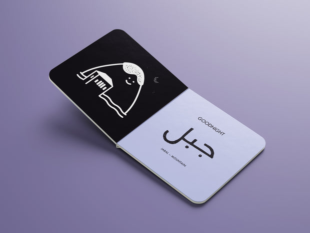 Goodnight Habibi bilingual book by Celia Jaber