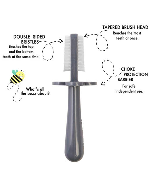 Grabease double-sided toothbrush