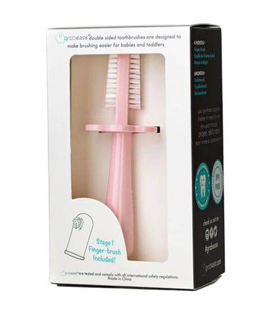 Grabease double-sided toothbrush