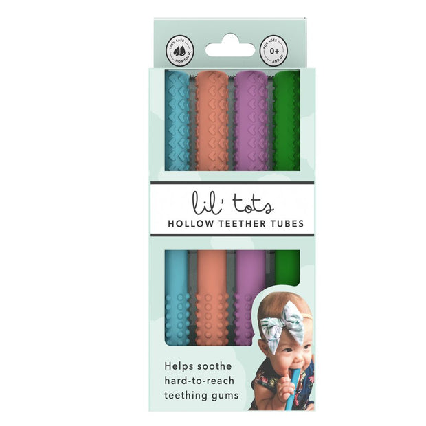 Lil Tot’s teething straws