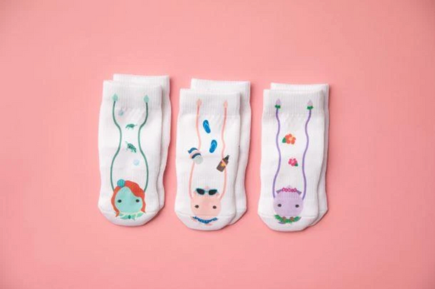 Squid Socks non-removable socks (pack of 3)