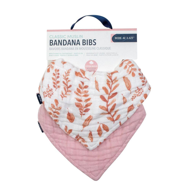 Bebe au Lait bandana bibs (set of 2)