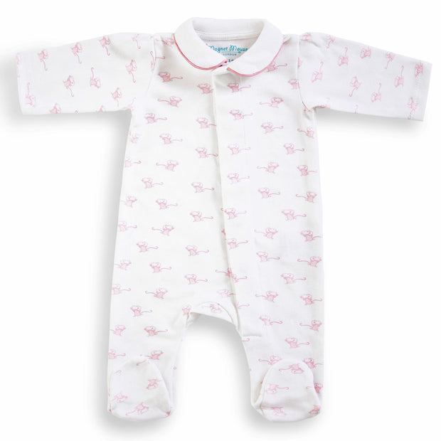 Magnet Mouse onesie with magnetic fasteners