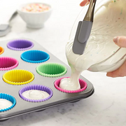 Silicon cupcake molds (set of 6)