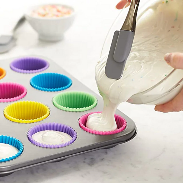 Silicon cupcake molds (set of 6)