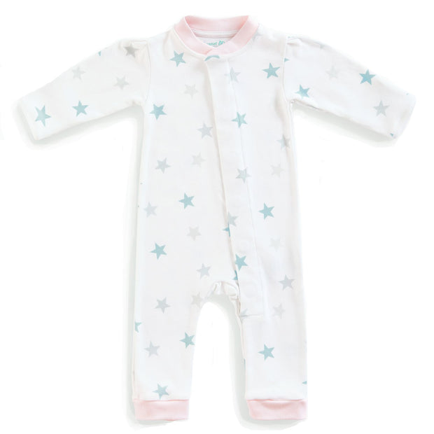 Magnet Mouse romper with magnetic fasteners