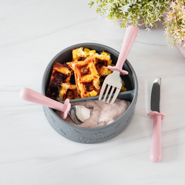 Grabease stainless steel utensils 18m+